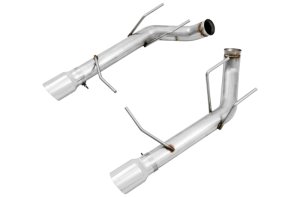 Ford Mustang Performance Exhaust - Rear - AWE Tuning - Axle-Back Track - Chrome Silver - `05-`14 Ford Mustang Performance Exhaust - Rear - AWE Tuning - Axle-Back Track - Chrome Silver - `05-`14